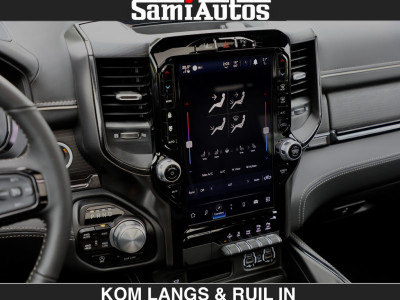 Dodge RAM MARGE + INCL BPM | LIMITED RED LINE  5.7 V8 HEMI | VIRTUAL | HUD | BOM EN BOM VOL | LUCHTVERING | 4X4 | CREWCAB DC | 5 PERSOONS BEDRIJFSAUTO | DUBBELE CABINE | LET OP: MARGE BTW VRIJ EN BPM IS BETAALD ! foto 19