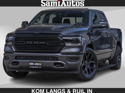 Dodge RAM SPORT 5.7 V8 402PK | EUR54950,- excl | LUCHTVERING | 2023 | PANODAK | GROOTSCHERM | DC | TOP KLEUR GRANITE | CREW CAB | DUBBELE CABINE | 5 PERSOONS |