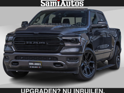 Dodge RAM SPORT 5.7 V8 402PK | EUR54950,- excl | LUCHTVERING | 2023 | PANODAK | GROOTSCHERM | DC | TOP KLEUR GRANITE | CREW CAB | DUBBELE CABINE | 5 PERSOONS |