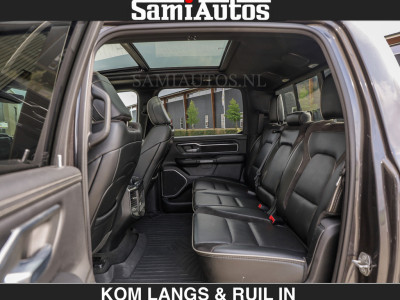 Dodge RAM SPORT 5.7 V8 402PK | EUR54950,- excl | LUCHTVERING | 2023 | PANODAK | GROOTSCHERM | DC | TOP KLEUR GRANITE | CREW CAB | DUBBELE CABINE | 5 PERSOONS | foto 15