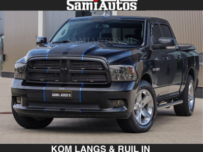 Dodge RAM SPORT | BLACK | 5.7 V8 HEMI | DC | ZEER DIK | 4X4 | DUBBELE CABINE | 5 PERSOONS |