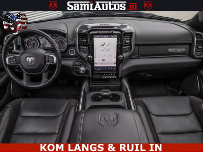 Dodge RAM SPORT LARAMIE 5.7 V8 HEMI | LUCHTVERING | 2023 | PANODAK | GROOTSCHERM | DC | TOP KLEUR GRANITE | CREW CAB | DUBBELE CABINE | 5 PERSOONS | 16