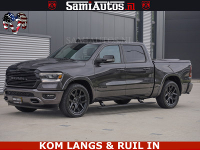 Dodge RAM SPORT LARAMIE 5.7 V8 HEMI | LUCHTVERING | 2023 | PANODAK | GROOTSCHERM | DC | TOP KLEUR GRANITE | CREW CAB | DUBBELE CABINE | 5 PERSOONS | 6