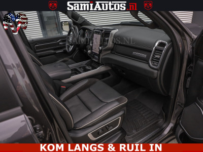Dodge RAM SPORT LARAMIE 5.7 V8 HEMI | LUCHTVERING | 2023 | PANODAK | GROOTSCHERM | DC | TOP KLEUR GRANITE | CREW CAB | DUBBELE CABINE | 5 PERSOONS | 8