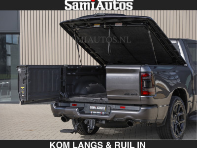 Dodge RAM SPORT | MEEST VOLLE RAM | 5.7 V8 HEMI | LUCHTVERING | HUD | MWK | PANO | VOL DIGI SCHERMEN | NIGHT EDITION | DUBBELE CABINE | 5 PERSOONS | DC | CREW CAB | TOP STAAT | KLEUR: GRANITE NIGHT EDITION GEWELDIGE KLEUR | foto 16