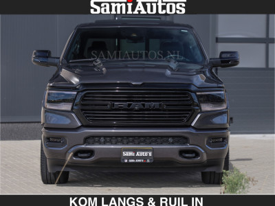Dodge RAM SPORT | MEEST VOLLE RAM | 5.7 V8 HEMI | LUCHTVERING | HUD | MWK | PANO | VOL DIGI SCHERMEN | NIGHT EDITION | DUBBELE CABINE | 5 PERSOONS | DC | CREW CAB | TOP STAAT | KLEUR: GRANITE NIGHT EDITION GEWELDIGE KLEUR | foto 2