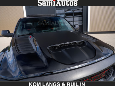 Dodge RAM TRX HELLCAT | 6.2 V8 712PK SUPERCHARGER | EUR 129.50 excl | RODE STIKSELS | FULLY LOADED | CARBON | CREW CAB | DUBBELE CABINE | 5 PERSOONS | De specialist in Amerikaanse pickâups in Nederland en Europa. foto 10