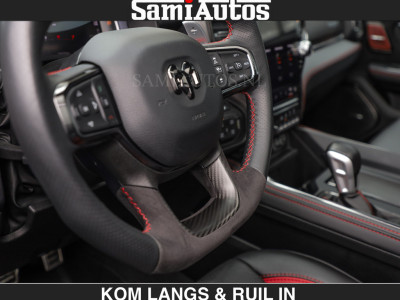 Dodge RAM TRX HELLCAT | 6.2 V8 712PK SUPERCHARGER | RODE STIKSELS | FULLY LOADED | CARBON | CREW CAB | DUBBELE CABINE | 5 PERSOONS | De specialist in Amerikaanse pickâups in Nederland en Europa. foto 13