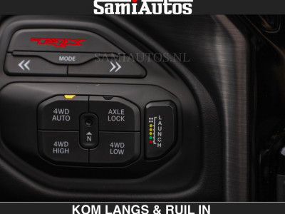 Dodge RAM TRX HELLCAT | 6.2 V8 712PK SUPERCHARGER | RODE STIKSELS | FULLY LOADED | CARBON | CREW CAB | DUBBELE CABINE | 5 PERSOONS | De specialist in Amerikaanse pickâups in Nederland en Europa. foto 15