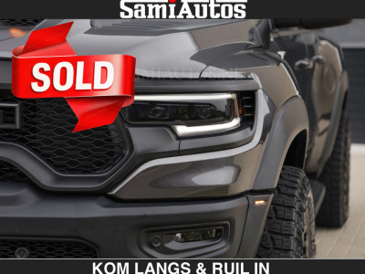 Dodge RAM TRX HELLCAT 712 PK 6.2 V8 | BLACK EDITION | BOM VOL | GRANITE MET ZWART LEDER RODE STIKSELS | CREW CAB DUBBELE CABINE DC | 5 PERSOONS GRIJS KENTEKEN | foto 11