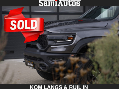 Dodge RAM TRX HELLCAT 712 PK 6.2 V8 | BLACK EDITION | BOM VOL | GRANITE MET ZWART LEDER RODE STIKSELS | CREW CAB DUBBELE CABINE DC | 5 PERSOONS GRIJS KENTEKEN | foto 19