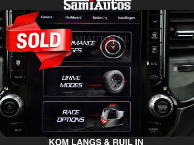 Dodge RAM TRX HELLCAT 712 PK 6.2 V8 | BLACK EDITION | BOM VOL | GRANITE MET ZWART LEDER RODE STIKSELS | CREW CAB DUBBELE CABINE DC | 5 PERSOONS GRIJS KENTEKEN | foto 5