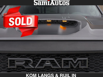 Dodge RAM TRX HELLCAT 712 PK 6.2 V8 | BLACK EDITION | BOM VOL | GRANITE MET ZWART LEDER RODE STIKSELS | CREW CAB DUBBELE CABINE DC | 5 PERSOONS GRIJS KENTEKEN | foto 7
