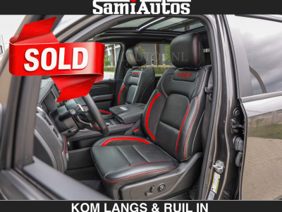 Dodge RAM TRX HELLCAT 712 PK 6.2 V8 | BLACK EDITION | BOM VOL | GRANITE MET ZWART LEDER RODE STIKSELS | CREW CAB DUBBELE CABINE DC | 5 PERSOONS GRIJS KENTEKEN | foto 8