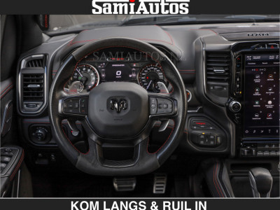 Dodge RAM TRX HELLCAT 712 PK 6.2 V8 | BOM VOL | GRANITE MET ZWART LEDER RODE STIKSELS | CREW CAB DUBBELE CABINE DC | 5 PERSOONS GRIJS KENTEKEN | foto 4