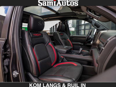 Dodge RAM TRX HELLCAT 712 PK 6.2 V8 | BOM VOL | GRANITE MET ZWART LEDER RODE STIKSELS | CREW CAB DUBBELE CABINE DC | 5 PERSOONS GRIJS KENTEKEN | foto 8