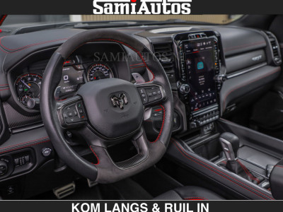 Dodge RAM TRX HELLCAT 712 PK 6.2 V8 SUPERCHARGER | BLACK EDITION | BOM VOL | GRANITE MET ZWART LEDER RODE STIKSELS | CREW CAB DUBBELE CABINE DC | 5 PERSOONS GRIJS KENTEKEN | foto 18