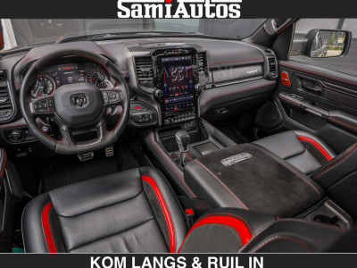 Dodge RAM TRX HELLCAT 712 PK 6.2 V8 SUPERCHARGER | BLACK EDITION | BOM VOL | GRANITE MET ZWART LEDER RODE STIKSELS | CREW CAB DUBBELE CABINE DC | 5 PERSOONS GRIJS KENTEKEN | foto 3