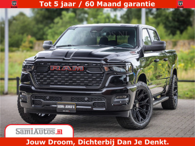 Dodge RAM TradesMan 6 Persoons Uitvoering | 420Pk 636Nm | Pick-Up | Comfortabele Dubbele Cabine met Royale 6 Zitplaatsen | BPM vrij | Nu Leverbaar uit Voorraad | Voorraad Nr 2217- 2911
