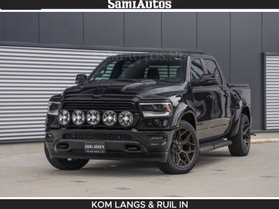 Dodge RAM WIDE BODY | 5.7 V8 HEMI | BRONZE BREDE WIELEN | OPEN UITLAAT KLEP | ZEER DIK | DUBBELE CABINE | DC | 5 PERSOONS | GRIJS KENETEKEN | BJ 2023 44000KM | FULL LED VERLICHTING | MEGA DIK | foto 7