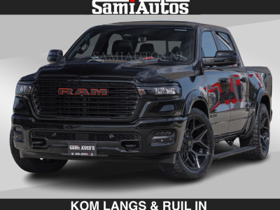 Dodge RAM WIDE BODY | BLACK ON BLACK | PREMIUM EDITION | HUD | LUCHTVERING | PANO DAK | PASSAGIERS DISPLAY | BREDE WIELEN | CREW CAB | DUBBELE CABINE | 5 PERSOONS | DC | HULK PACK | BOM VOL |