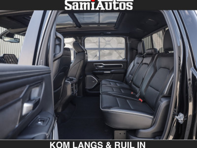 Dodge RAM WIDE BODY | BLACK ON BLACK | PREMIUM EDITION | HUD | LUCHTVERING | PANO DAK | PASSAGIERS DISPLAY | BREDE WIELEN | CREW CAB | DUBBELE CABINE | 5 PERSOONS | DC | HULK PACK | BOM VOL | foto 12