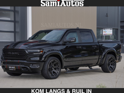 Dodge RAM WIDE BODY | LIMITED | 5.7 V8 | 59950,- excl | STRIPING | TRAIN HORN | CUTOUT | BOM VOL | DC | CREW CAB 5 PERSOONS | DUBBLE CABINE | BEAST | EERSTE EIGENAAR | foto 11