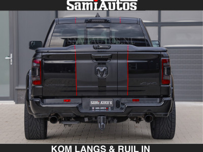 Dodge RAM WIDE BODY | LIMITED | 5.7 V8 | 59950,- excl | STRIPING | TRAIN HORN | CUTOUT | BOM VOL | DC | CREW CAB 5 PERSOONS | DUBBLE CABINE | BEAST | EERSTE EIGENAAR | foto 16