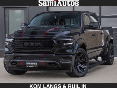Dodge RAM WIDE BODY | LIMITED | 5.7 V8 | 59950,- excl | STRIPING | TRAIN HORN | CUTOUT | BOM VOL | DC | CREW CAB 5 PERSOONS | DUBBLE CABINE | BEAST | EERSTE EIGENAAR | foto 20