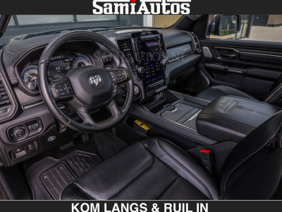 Dodge RAM WIDE BODY | LIMITED | 5.7 V8 | 59950,- excl | STRIPING | TRAIN HORN | CUTOUT | BOM VOL | DC | CREW CAB 5 PERSOONS | DUBBLE CABINE | BEAST | EERSTE EIGENAAR | foto 21
