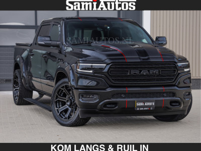 Dodge RAM WIDE BODY | LIMITED | 5.7 V8 | 59950,- excl | STRIPING | TRAIN HORN | CUTOUT | BOM VOL | DC | CREW CAB 5 PERSOONS | DUBBLE CABINE | BEAST | EERSTE EIGENAAR | foto 3