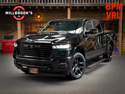 Dodge RAM 1500 3.0 Hurricane Laramie Night, BPM VRIJ, bomvol, luchtvering, passenger display, panoramadak!