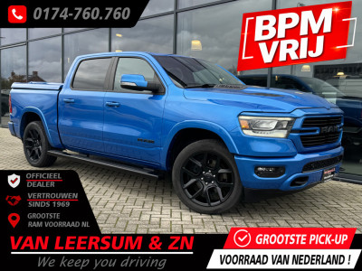 Dodge RAM 1500 5.7 V8 Laramie Night | 12 inch Uconnect | Trekhaak | LPG | Eerste eigenaar
