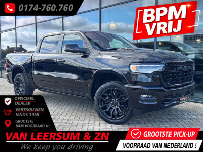 Dodge RAM 1500 Limited Night 540 PK | Diamondback | 3 jaar garantie | RAMbox | Elektrisch bedienbare achterklep