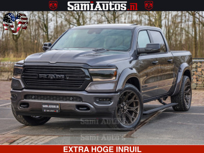 Dodge Ram 1500 Laramie Sport 5.7 V8 HEMI 402PK 4x4 | Panorama dak | 12 Scherm |Granite Crystal Metallic | Crew Cab | 5 Persoons | Dubbele Cabine | DC | VOORRAAD NR 2522 - 41248 |
