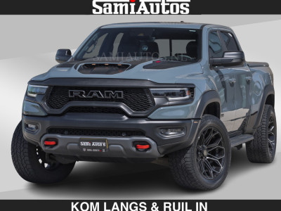 Dodge Ram TRX 6.2 V8 HELLCAT | ANVIL | CARBON | RODE STIKSELS | BOM VOL | CREW CAB DUBBELE CABINE | 5 PERSOONS |
