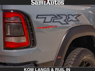Dodge Ram TRX 6.2 V8 HELLCAT | ANVIL | CARBON | RODE STIKSELS | BOM VOL | CREW CAB DUBBELE CABINE | 5 PERSOONS | foto 21