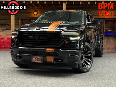 Dodge Ram 1500 5.7 V8 Longhorn, Widebody, Black Edition, LPG Sport pakket, FUEL velgen