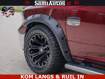 Dodge Ram 1500 HULK | 5.7 V8 | MARGE BTW VRIJ | LUCHTVERING | LONGHORN | GROOTSCHERM | WIDE BODY | 5 PERSOONS DUBBELE CABINE | CREW CAB | RAM VOL | BRUIN LEDER | XD WHEELS | LED | 10