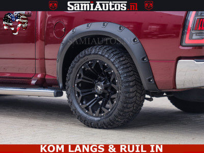 Dodge Ram 1500 HULK | 5.7 V8 | MARGE BTW VRIJ | LUCHTVERING | LONGHORN | GROOTSCHERM | WIDE BODY | 5 PERSOONS DUBBELE CABINE | CREW CAB | RAM VOL | BRUIN LEDER | XD WHEELS | LED | 11