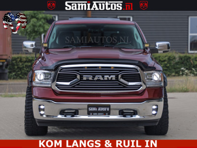 Dodge Ram 1500 HULK | 5.7 V8 | MARGE BTW VRIJ | LUCHTVERING | LONGHORN | GROOTSCHERM | WIDE BODY | 5 PERSOONS DUBBELE CABINE | CREW CAB | RAM VOL | BRUIN LEDER | XD WHEELS | LED | 15