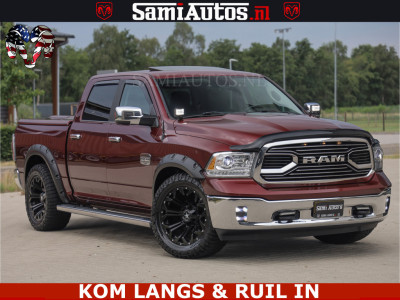 Dodge Ram 1500 HULK | 5.7 V8 | MARGE BTW VRIJ | LUCHTVERING | LONGHORN | GROOTSCHERM | WIDE BODY | 5 PERSOONS DUBBELE CABINE | CREW CAB | RAM VOL | BRUIN LEDER | XD WHEELS | LED | 19