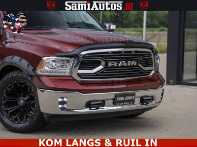 Dodge Ram 1500 HULK | 5.7 V8 | MARGE BTW VRIJ | LUCHTVERING | LONGHORN | GROOTSCHERM | WIDE BODY | 5 PERSOONS DUBBELE CABINE | CREW CAB | RAM VOL | BRUIN LEDER | XD WHEELS | LED | 20