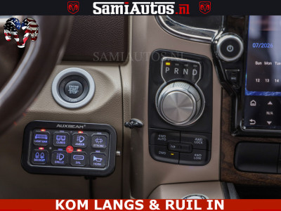 Dodge Ram 1500 HULK | 5.7 V8 | MARGE BTW VRIJ | LUCHTVERING | LONGHORN | GROOTSCHERM | WIDE BODY | 5 PERSOONS DUBBELE CABINE | CREW CAB | RAM VOL | BRUIN LEDER | XD WHEELS | LED | 21