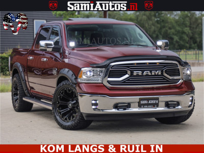 Dodge Ram 1500 HULK | 5.7 V8 | MARGE BTW VRIJ | LUCHTVERING | LONGHORN | GROOTSCHERM | WIDE BODY | 5 PERSOONS DUBBELE CABINE | CREW CAB | RAM VOL | BRUIN LEDER | XD WHEELS | LED | 3