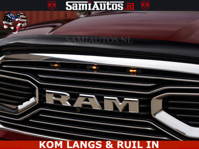 Dodge Ram 1500 HULK | 5.7 V8 | MARGE BTW VRIJ | LUCHTVERING | LONGHORN | GROOTSCHERM | WIDE BODY | 5 PERSOONS DUBBELE CABINE | CREW CAB | RAM VOL | BRUIN LEDER | XD WHEELS | LED | 6