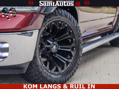 Dodge Ram 1500 HULK | 5.7 V8 | MARGE BTW VRIJ | LUCHTVERING | LONGHORN | GROOTSCHERM | WIDE BODY | 5 PERSOONS DUBBELE CABINE | CREW CAB | RAM VOL | BRUIN LEDER | XD WHEELS | LED | 9