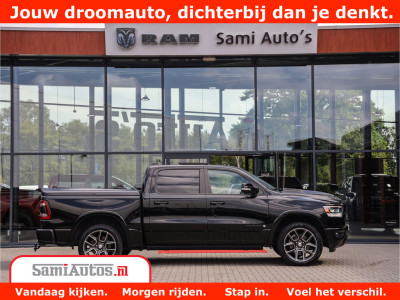 Dodge Ram 1500 LARAMIE | 5.7 V8 | 46.000KM! | PANORAMA | NIGHT EDITION | CRUISE | 200L LPG | HARMAN/KARDON | CAMERA | STOEL VENTILATIE/VERWAMING | CREWCAB | 4X4 | AUTO TREEPLANK | 3500KG | foto 2