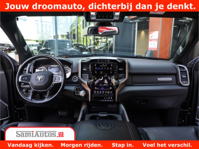 Dodge Ram 1500 LARAMIE | 5.7 V8 | 46.000KM! | PANORAMA | NIGHT EDITION | CRUISE | 200L LPG | HARMAN/KARDON | CAMERA | STOEL VENTILATIE/VERWAMING | CREWCAB | 4X4 | AUTO TREEPLANK | 3500KG | foto 3
