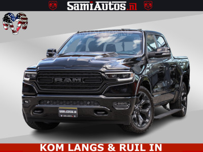 Dodge Ram 1500 LIMITED NIGHT | BOM VOL | HUD | MWK | LUCHTVERING | PANODAK | 5.7 V8 HEMI 402PK | DC | DUBBELE CABINE | 5 PERSOONS | GRIJSKENTEKEN PICK UP | | De specialist in Amerikaanse pickâups in Nederland en Europa.